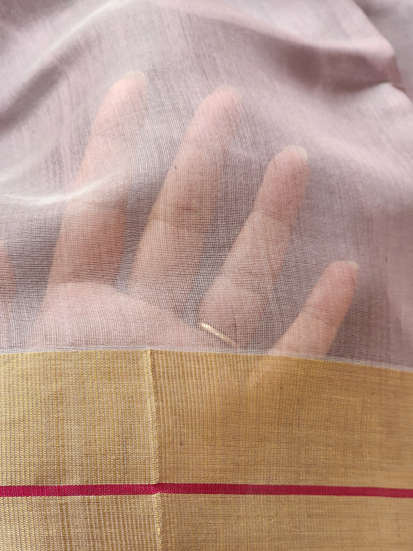 Mauve Silk Cotton Saree
