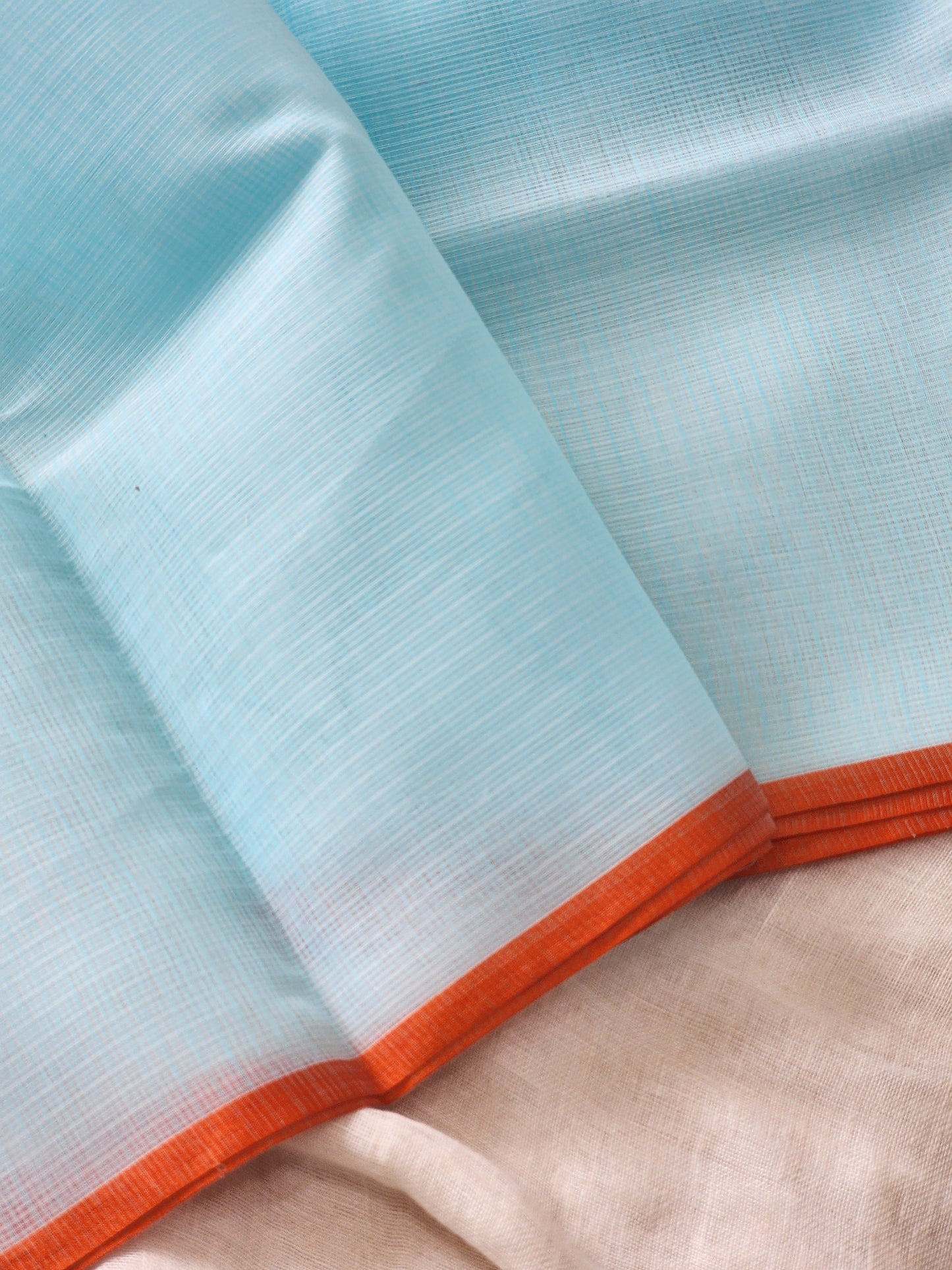 Pastel Blue kota silk saree