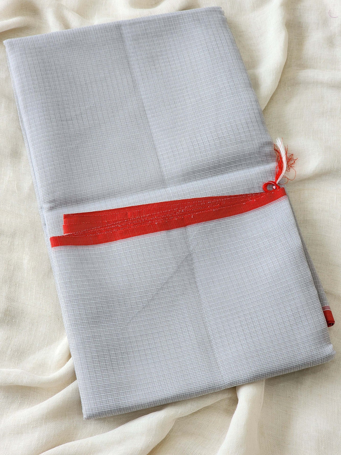 Light Grey kota silk saree