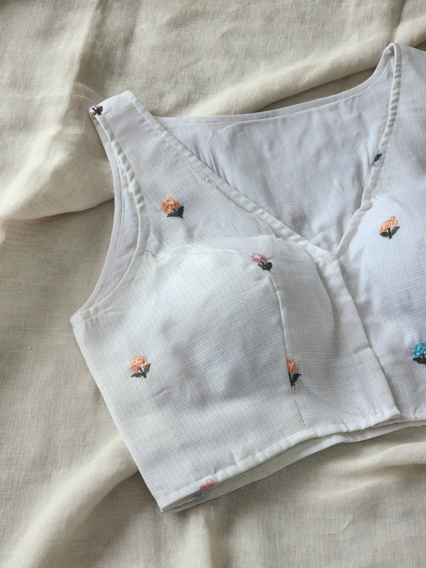 White Kota Cotton Blouse