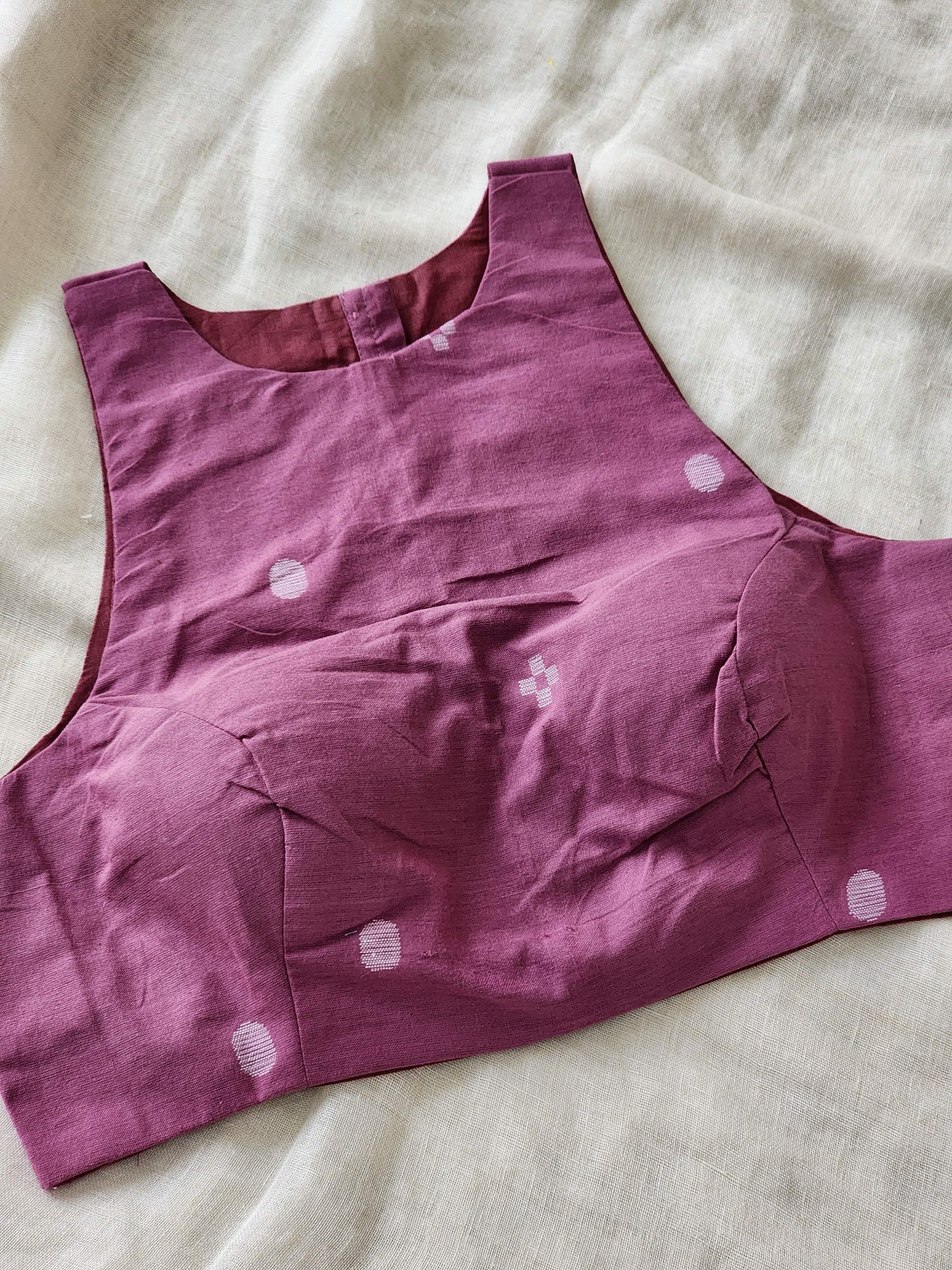 Rose Pink Cotton Blouse