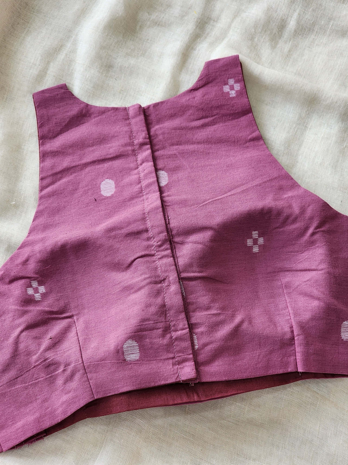Rose Pink Cotton Blouse