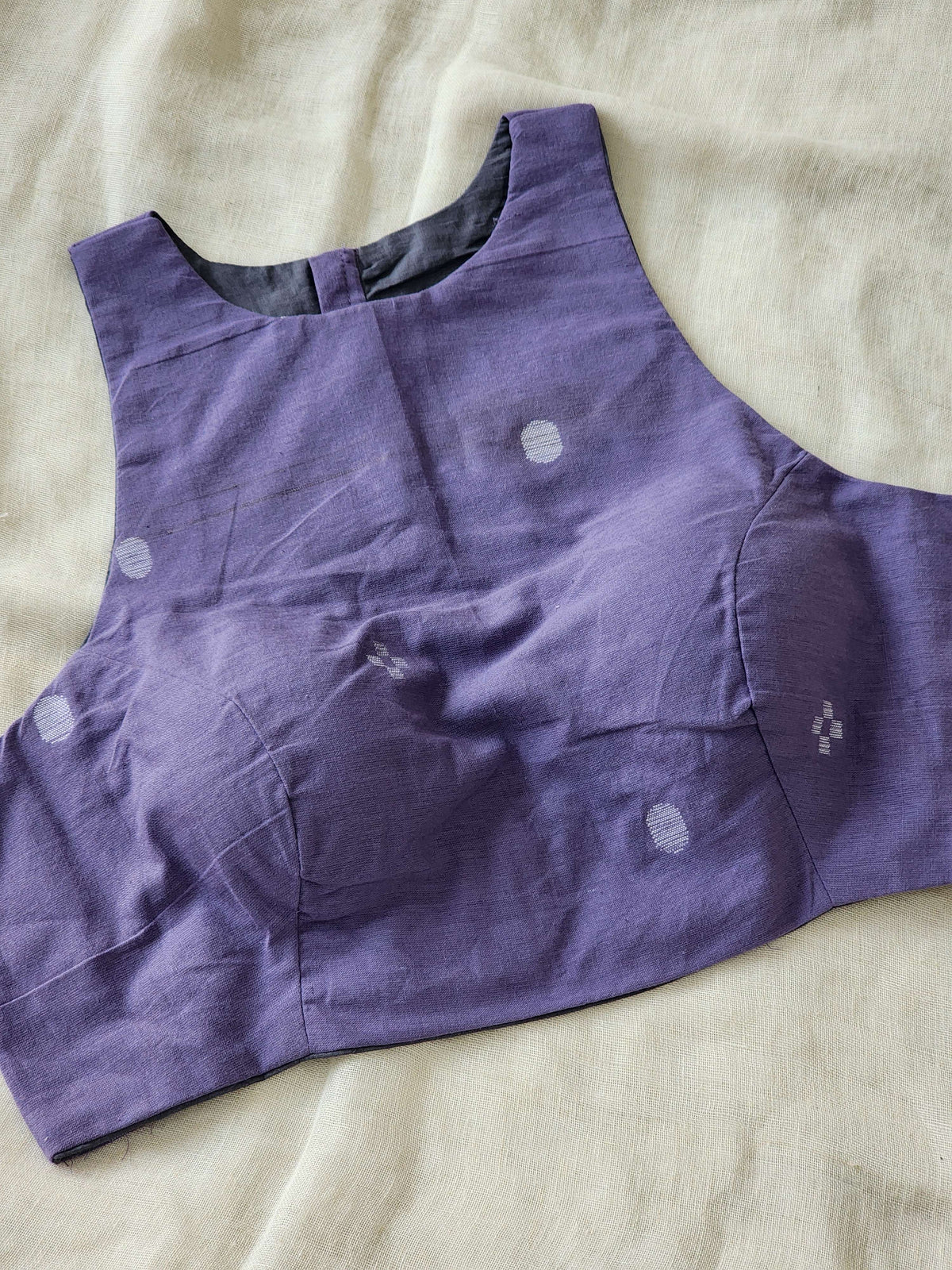 Pastel Purple Cotton Blouse