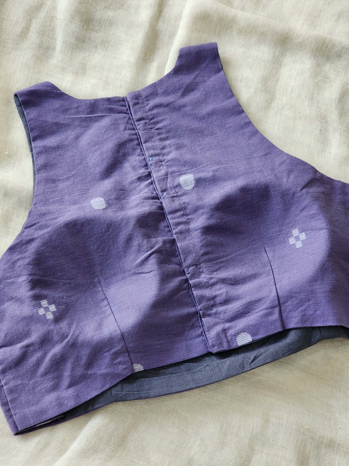 Pastel Purple Cotton Blouse