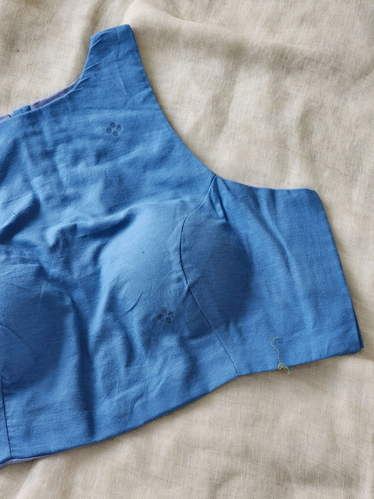 Light Blue Cotton Blouse