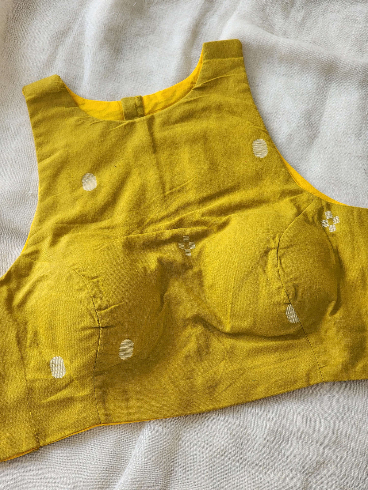 Yellow Cotton Blouse