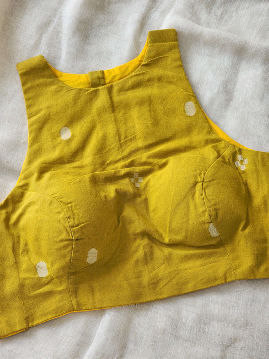 Yellow Cotton Blouse