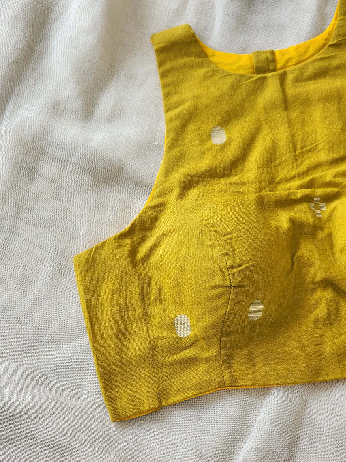 Yellow Cotton Blouse