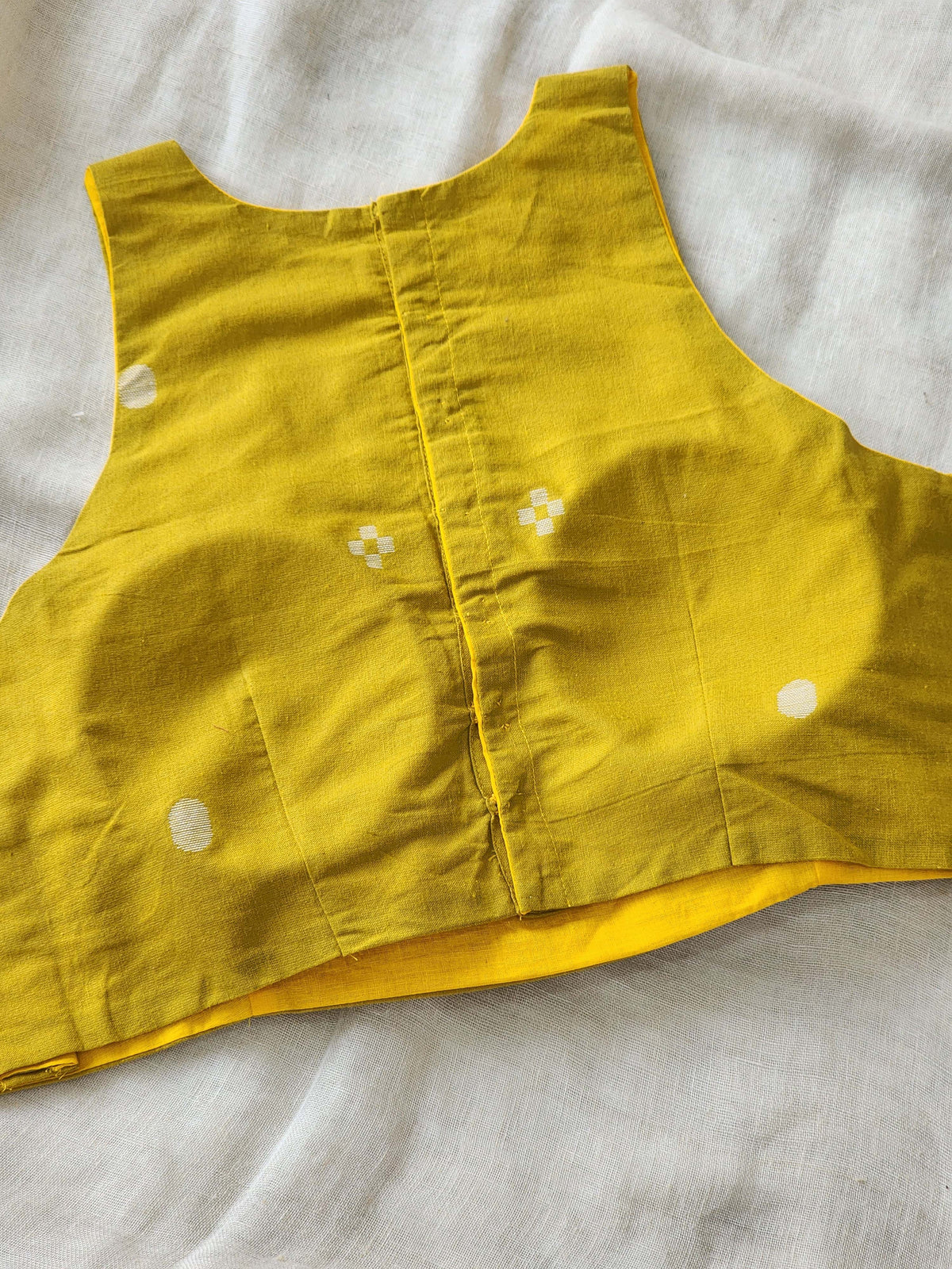 Yellow Cotton Blouse