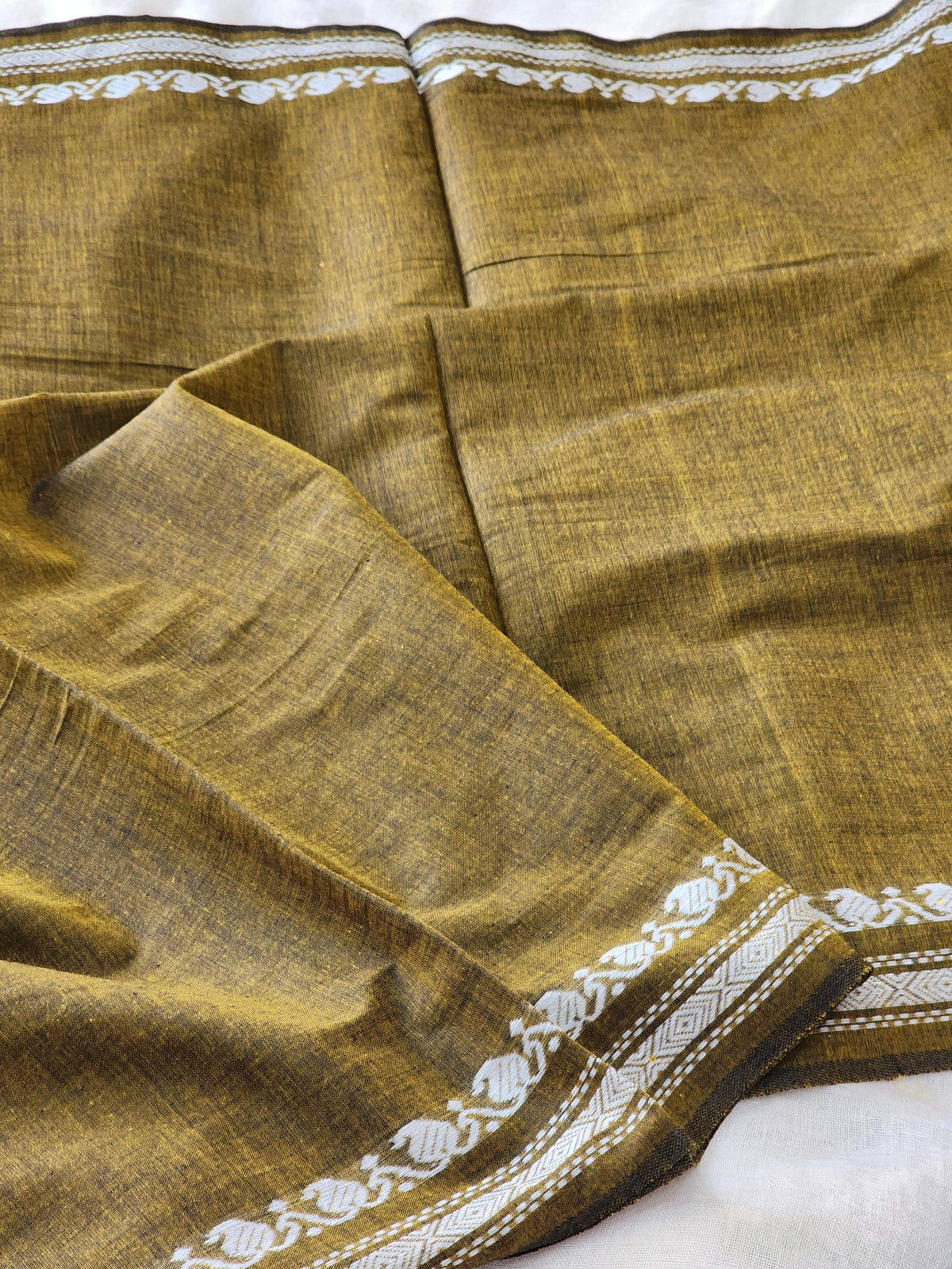 Dual Tone Dhonekhali Cotton Saree