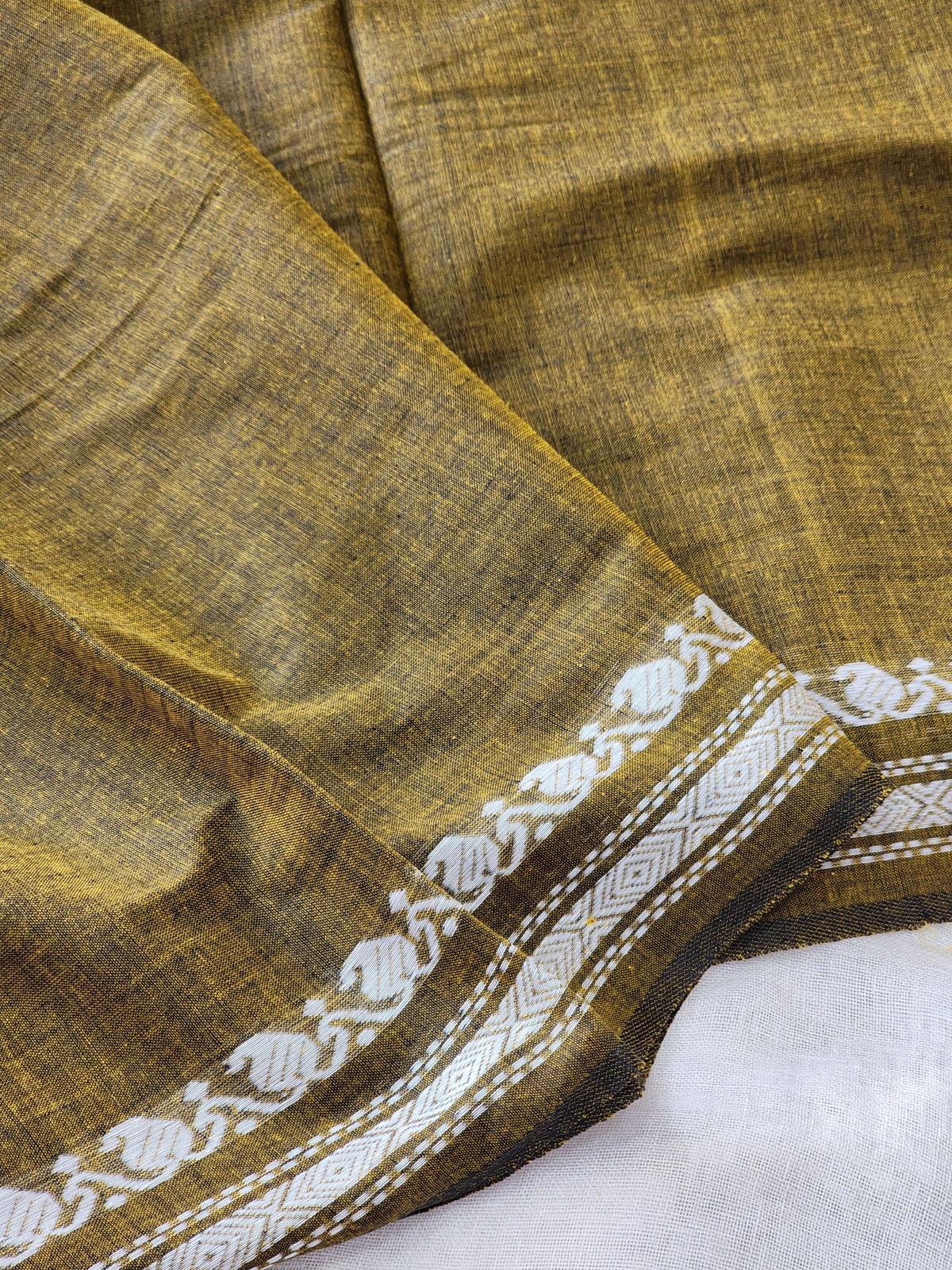Dual Tone Dhonekhali Cotton Saree
