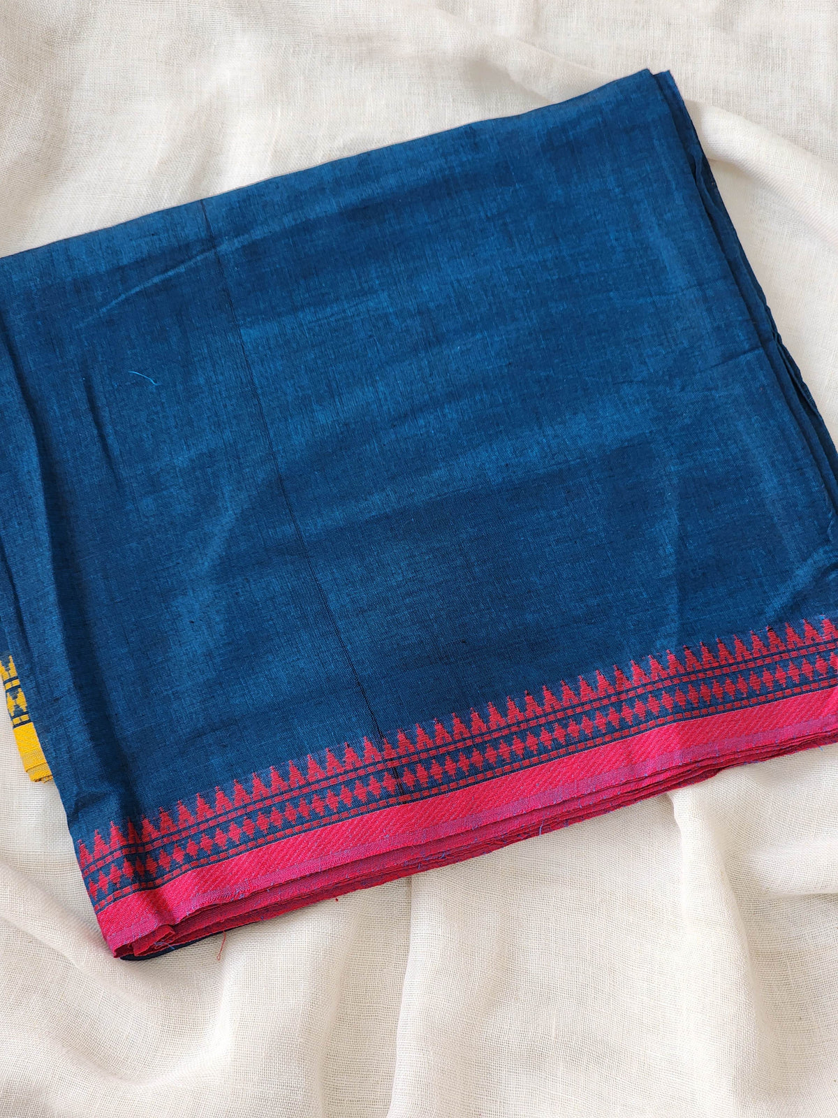 Blue Dhonekhali Cotton Saree