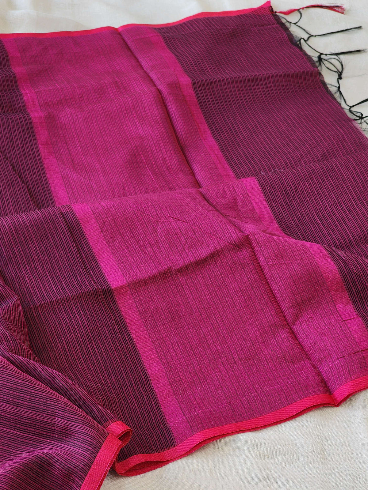 Purple Kota Silk Saree
