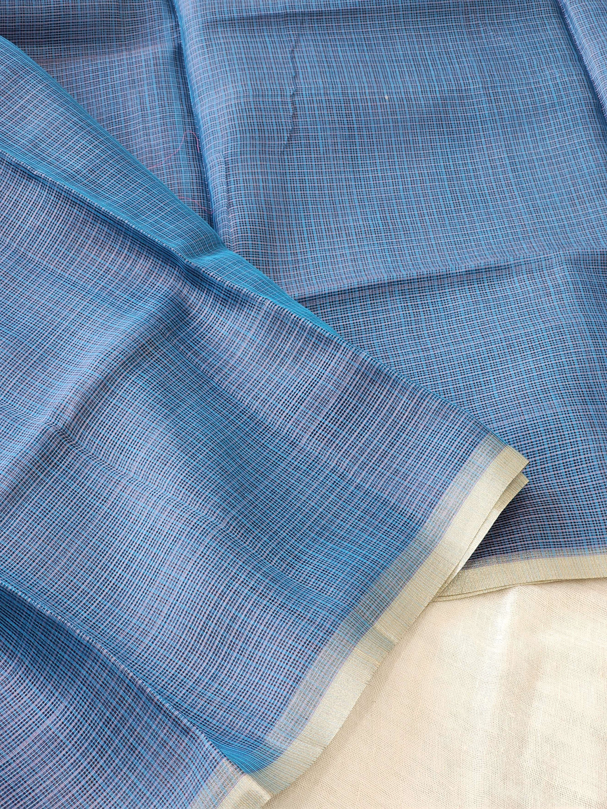 Blue Kota Silk Saree