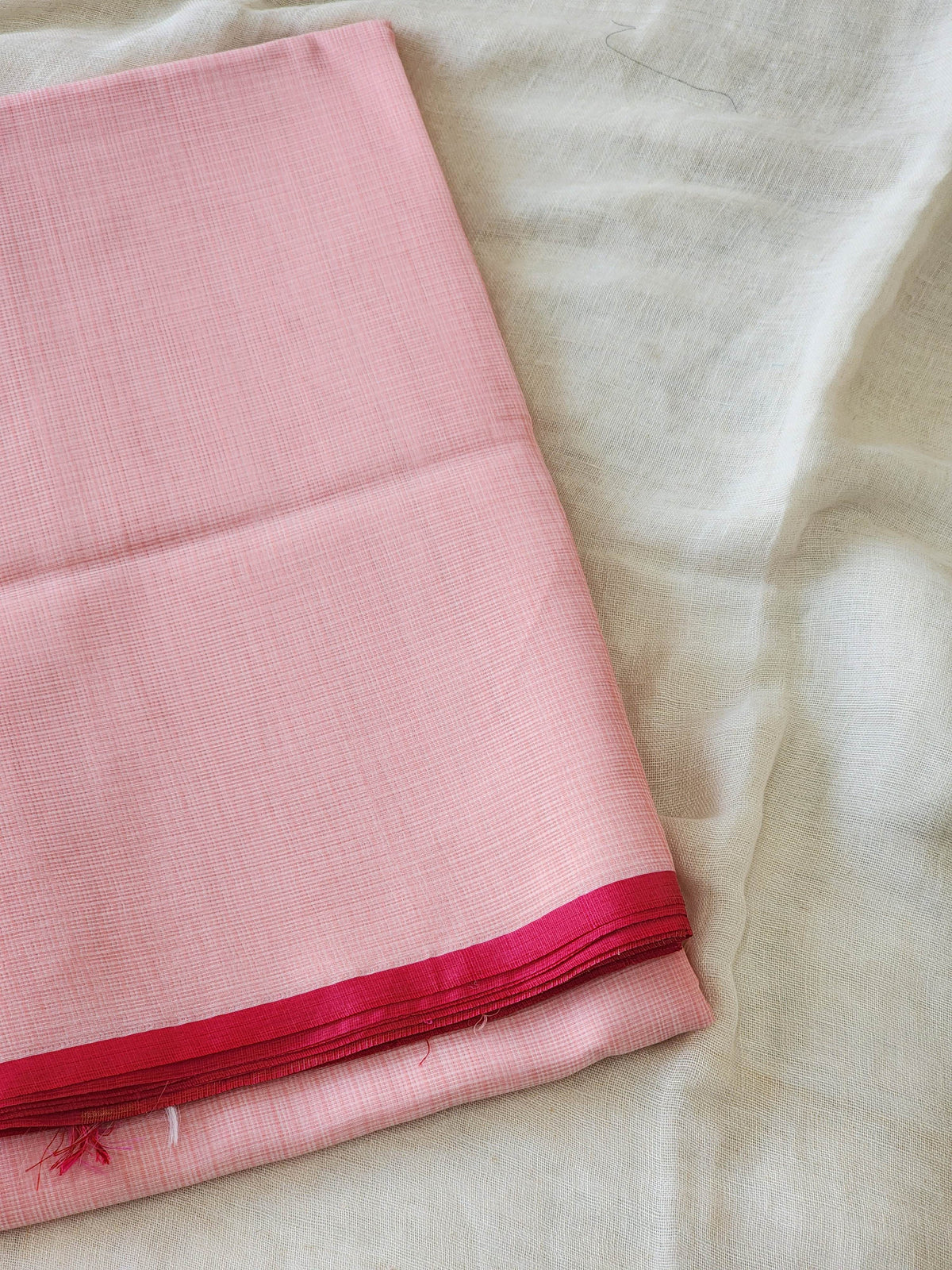 Light Pink Kota Cotton Saree