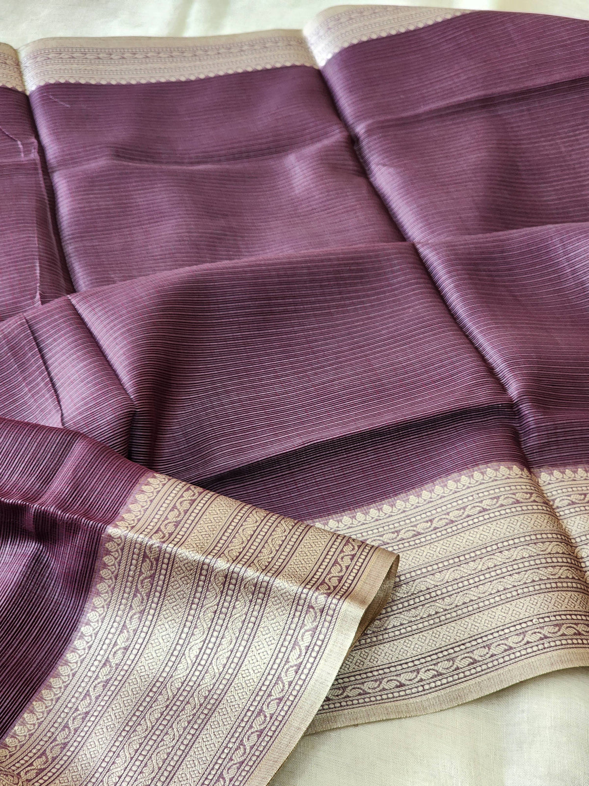 Grape Kota Silk Saree