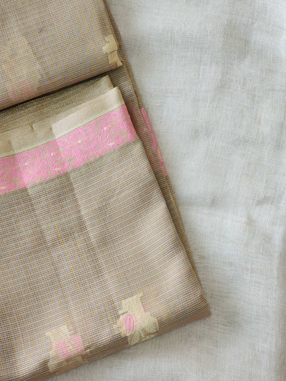 Golden Kota Silk Saree