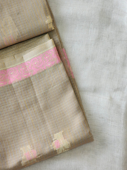 Golden Kota Silk Saree