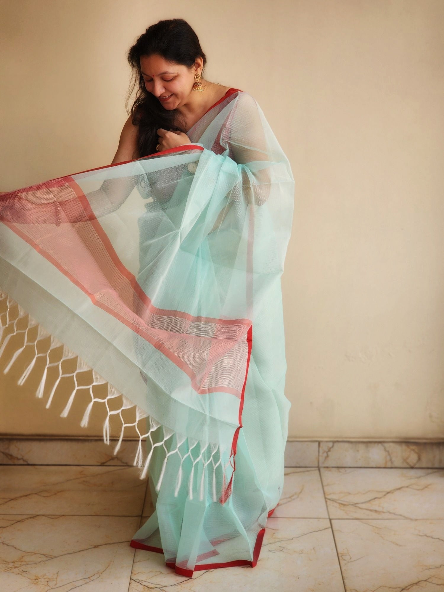 Cotton saree