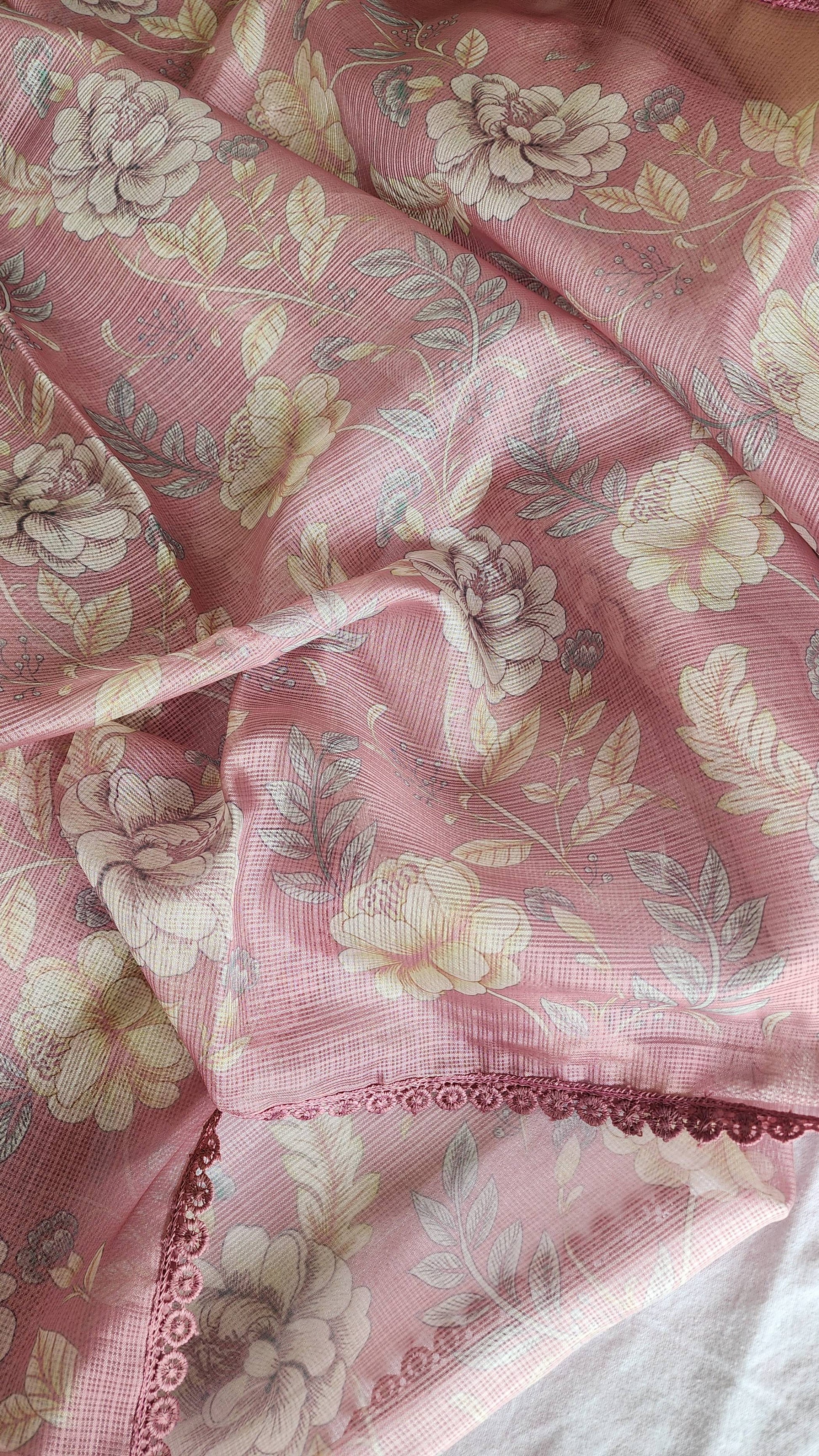 Cotton saree