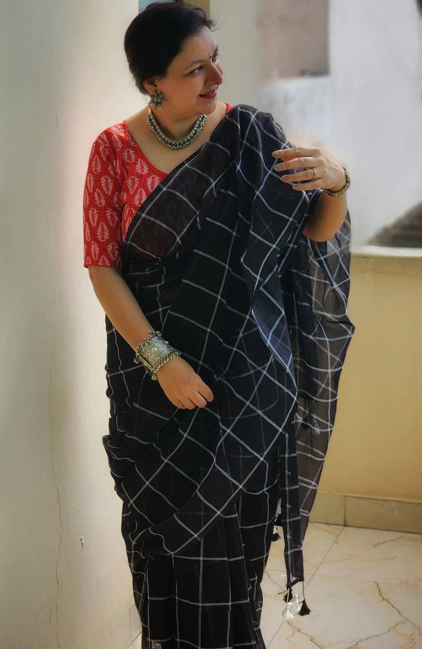 Cotton saree