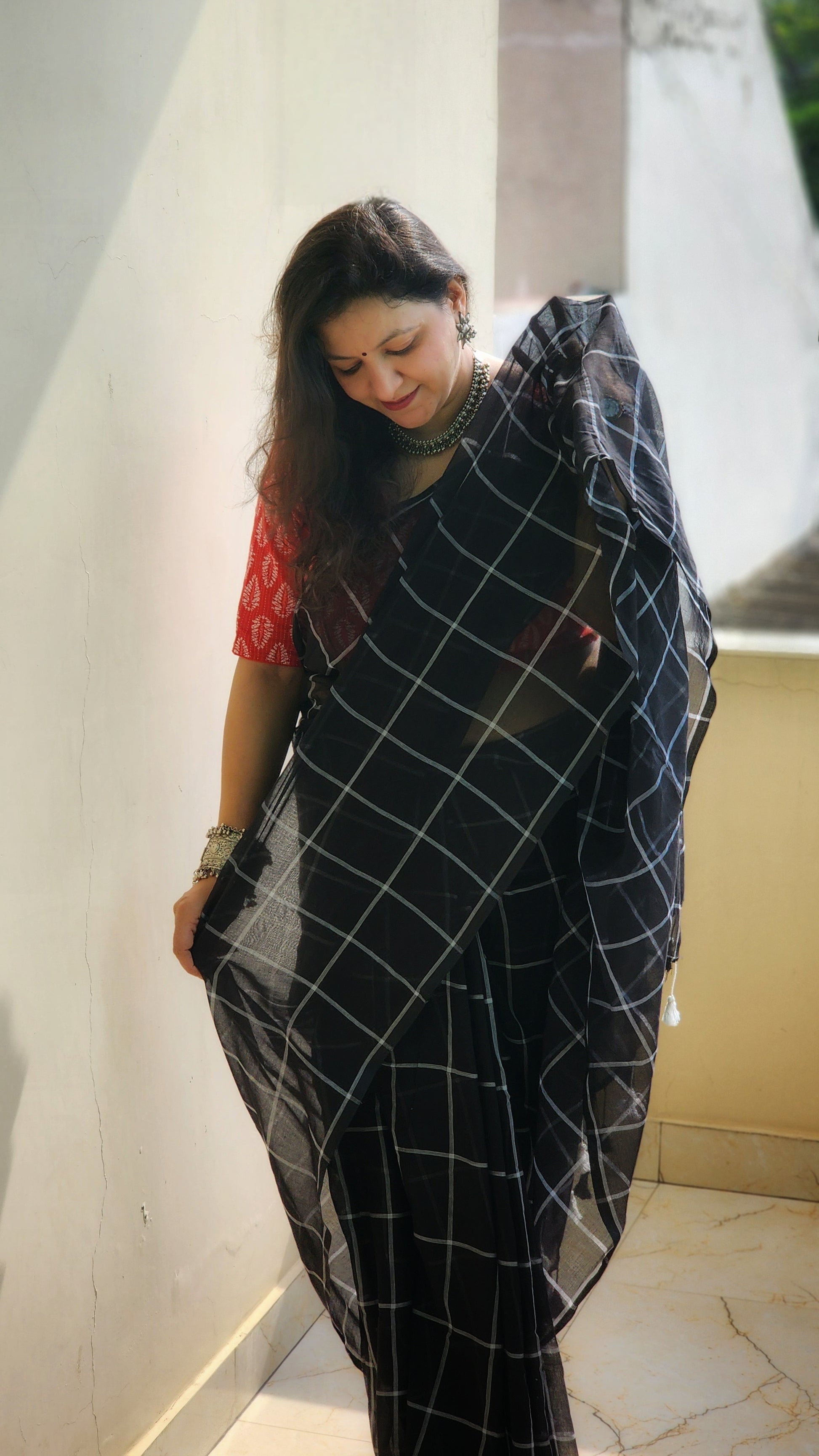 Cotton saree