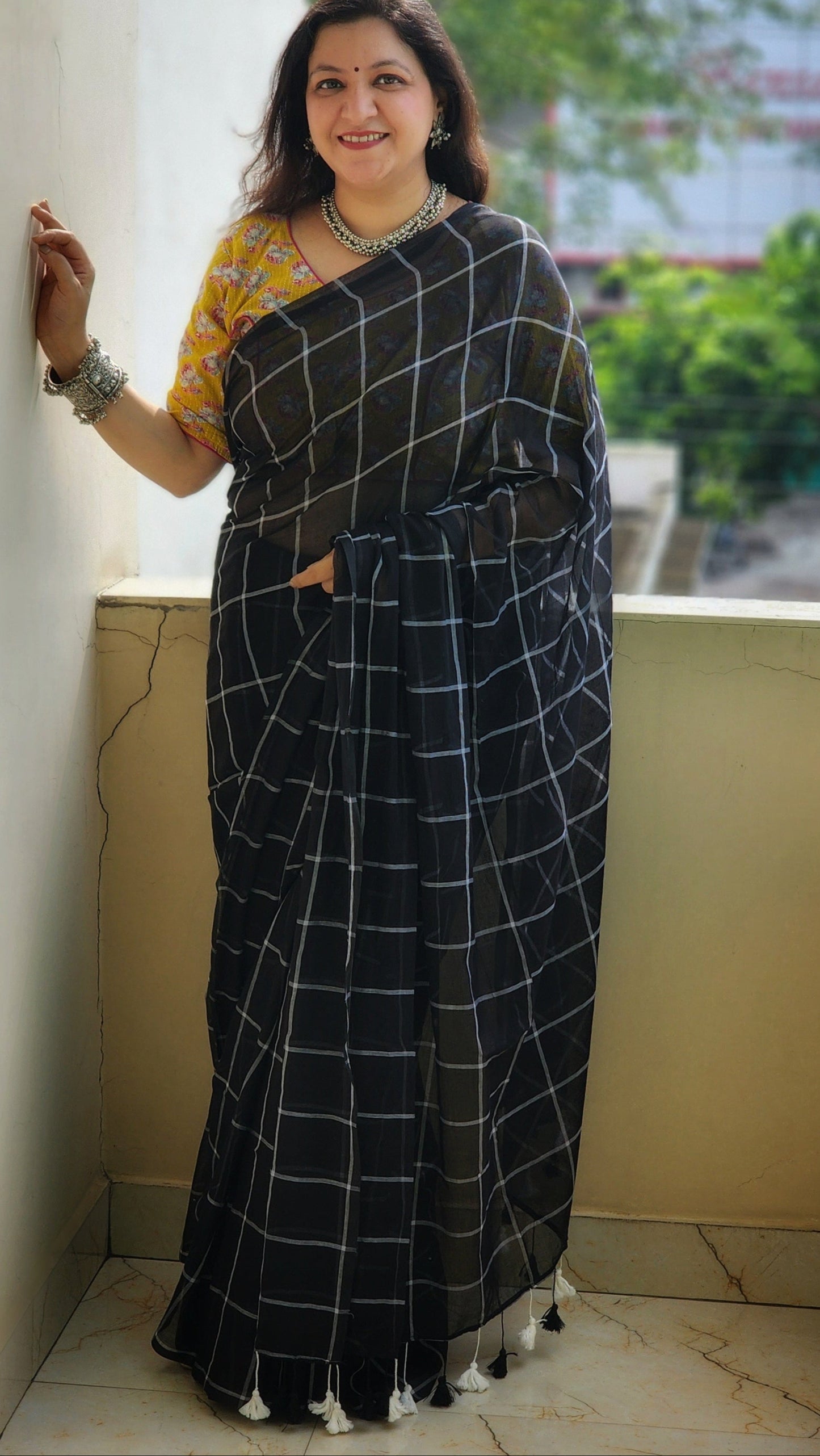 Cotton saree