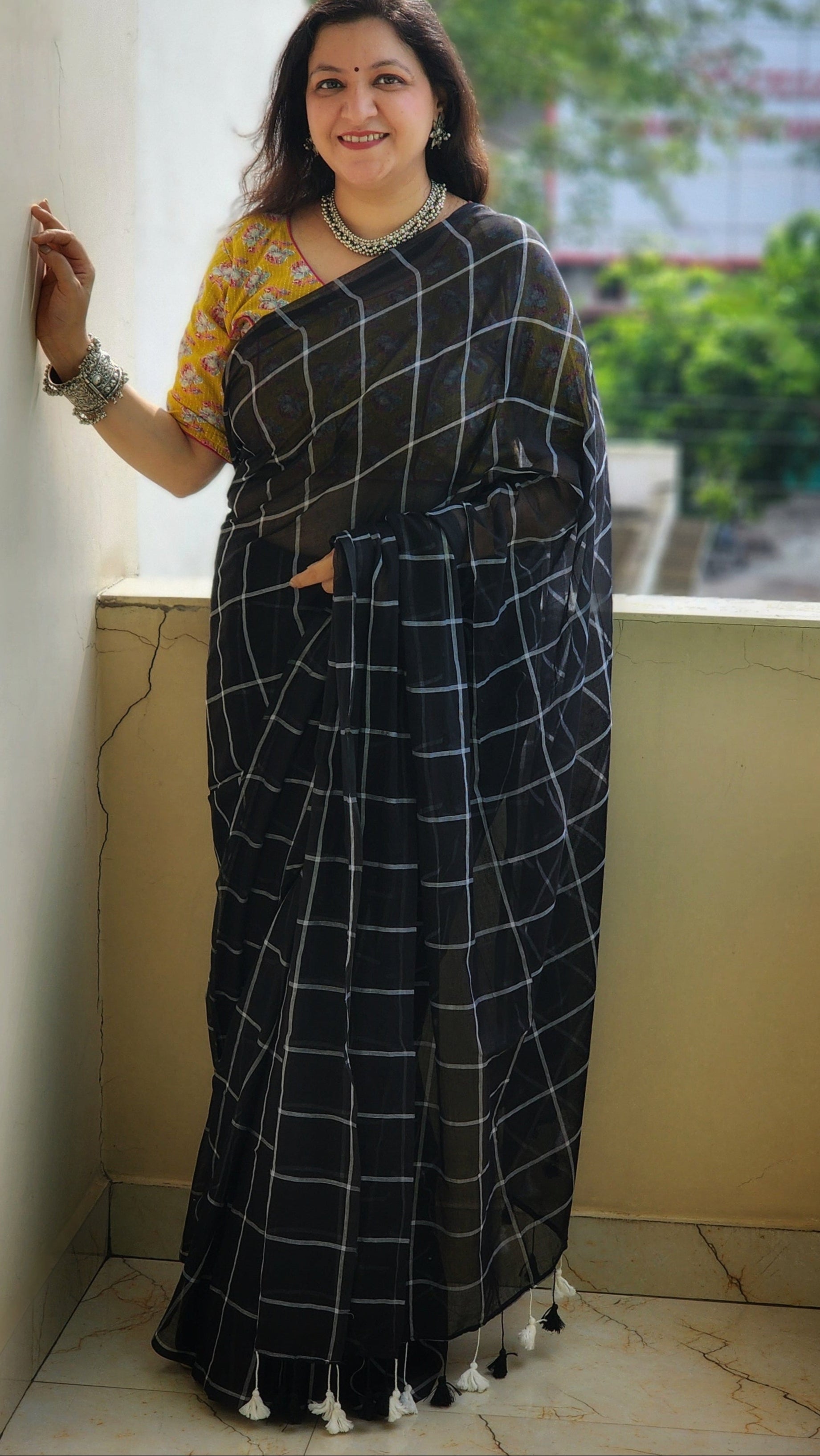 Cotton saree