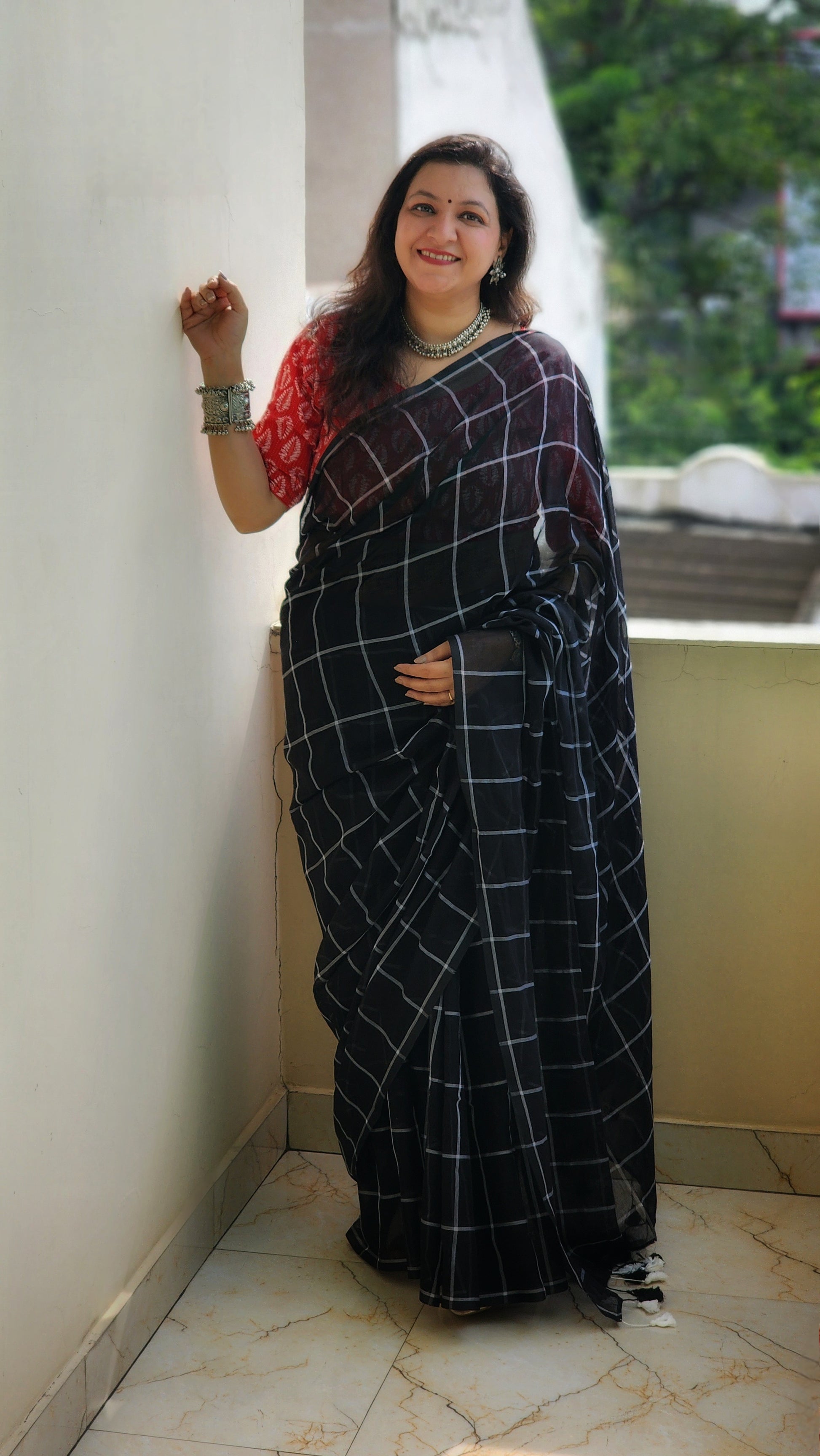 Cotton saree
