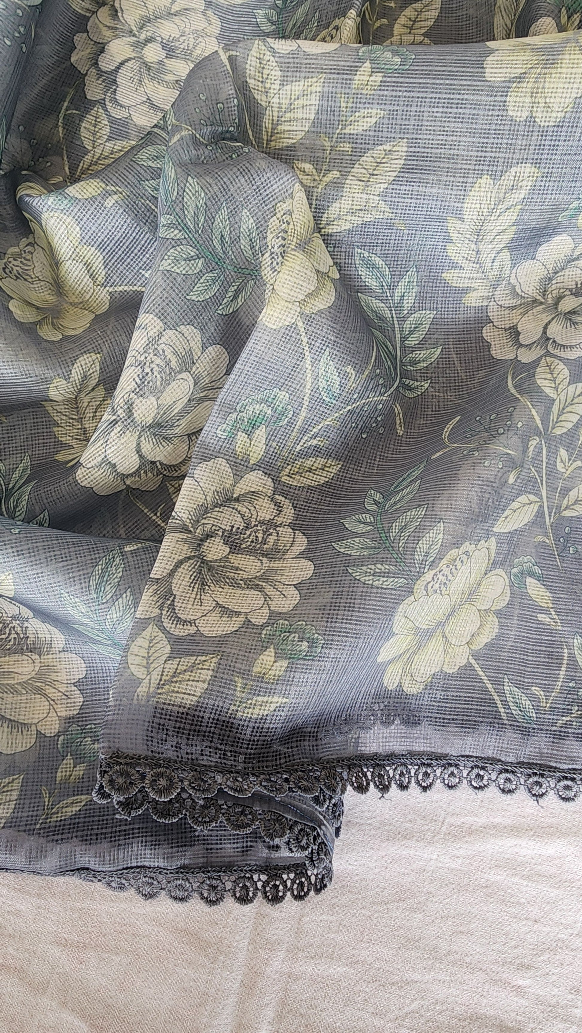 Cotton saree